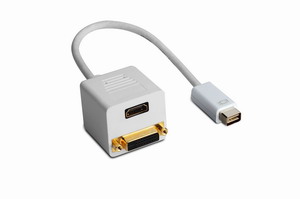 Mini DVi to DVi + HDMi Adapter